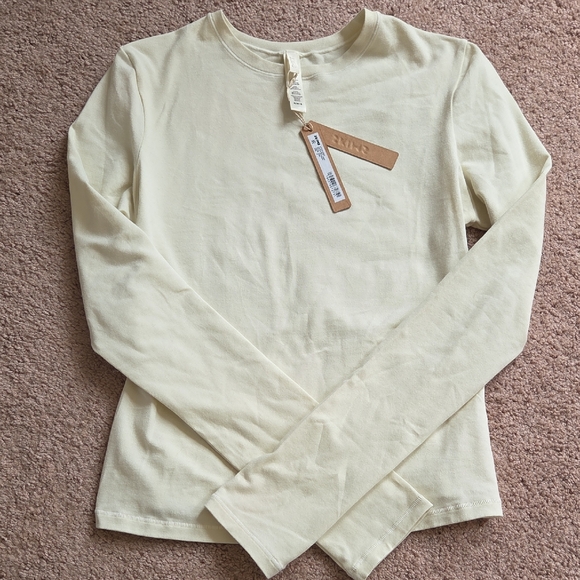 *NWT* SKIMS Cotton Jersey Long Sleeve - Bone - Picture 4 of 4